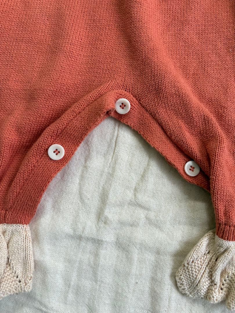 【りっちゃんさん専用】MABLI 小人ロンパース Papaya 18m