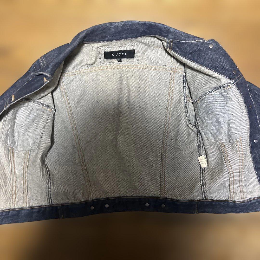 GUCCI デニムジャケット サイズ38 S-M