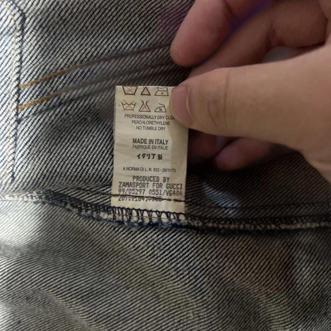 GUCCI デニムジャケット サイズ38 S-M