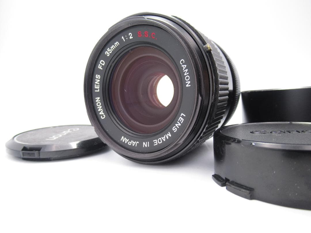 [レア Oマーク] Canon FD 35mm f/2 S.S.C. 管理A44