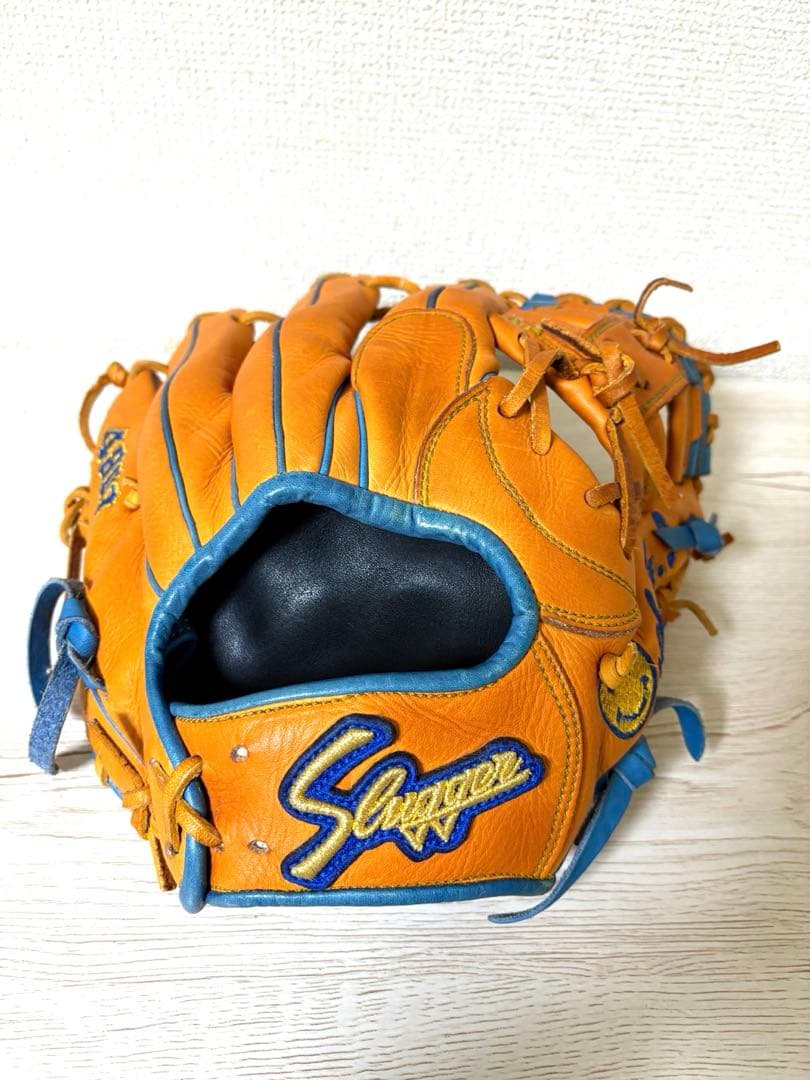 久保田スラッガー　軟式グローブ　オーダー　内野手　湯もみ型付け済