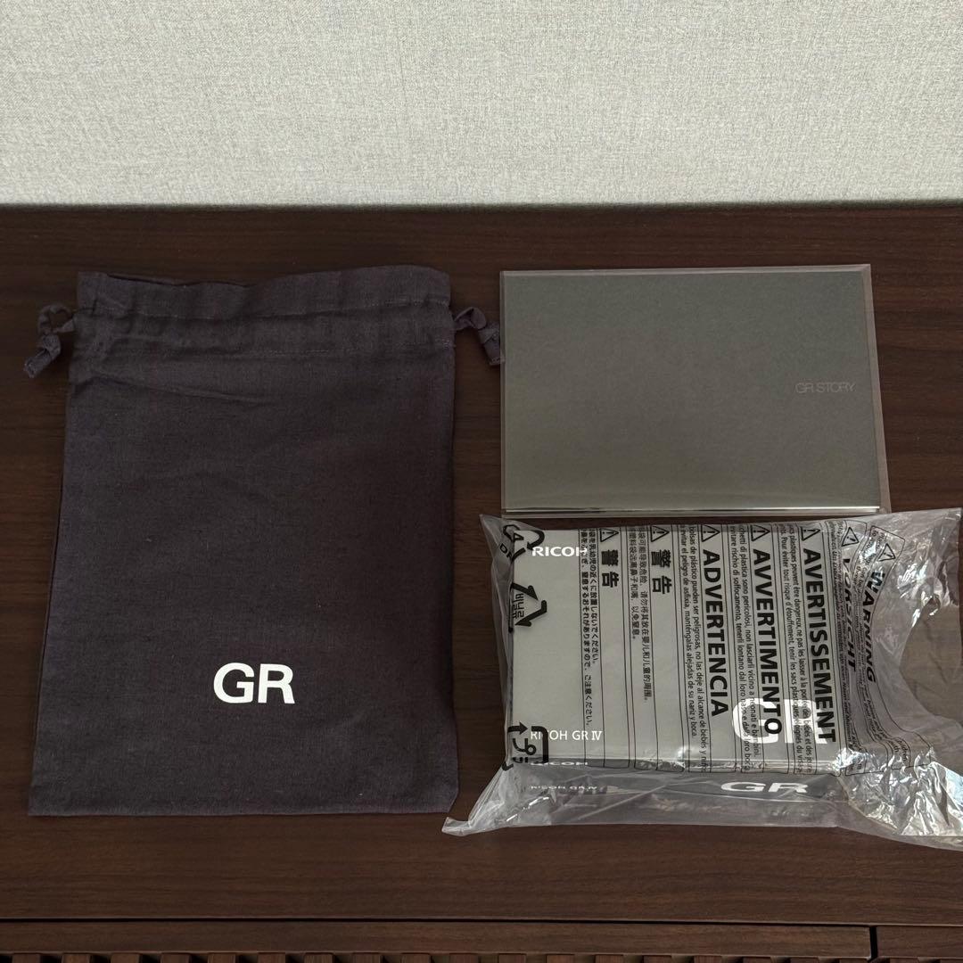 【新品26.01.25購入】 リコー RICOH GR Ⅳ保証書付き