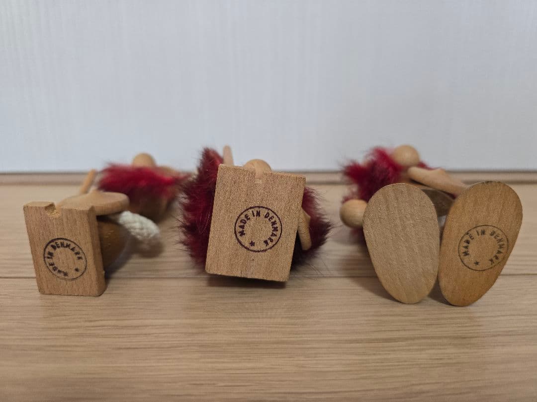 3つセット デンマーク ノギンス バイキング人形