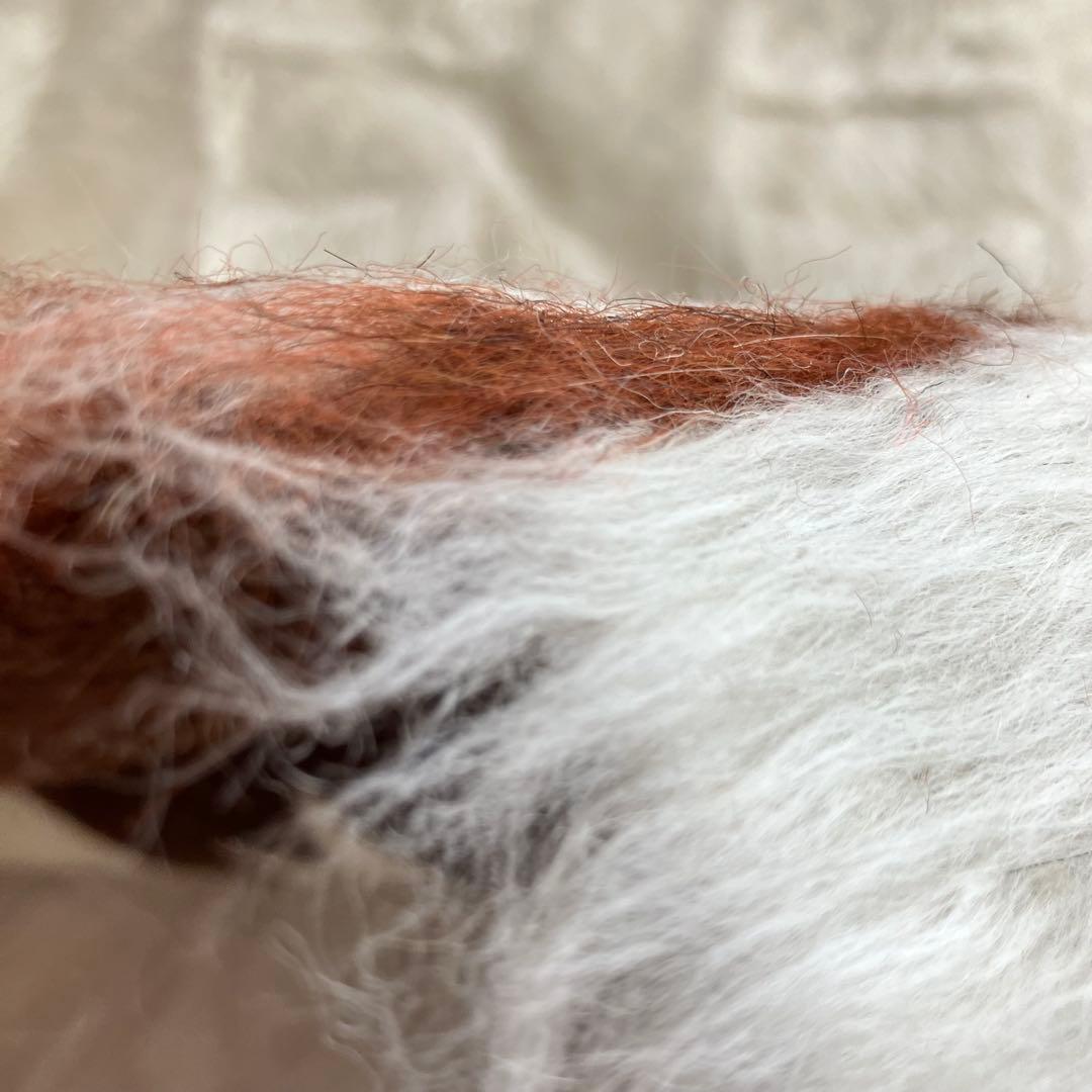 新品✳︎wool100％　チョコ　ミルキー　バッターニエ　トルコヴィンテージラグ