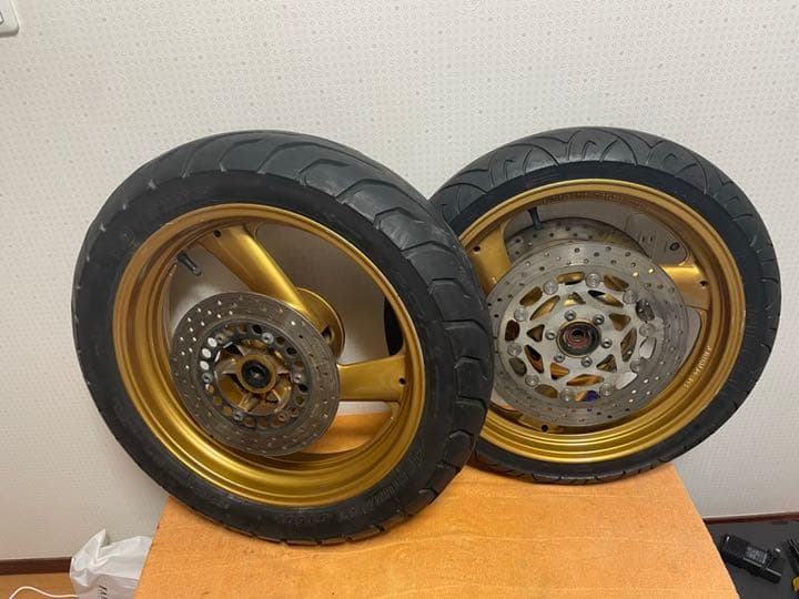 XJR400前後ホイールセット