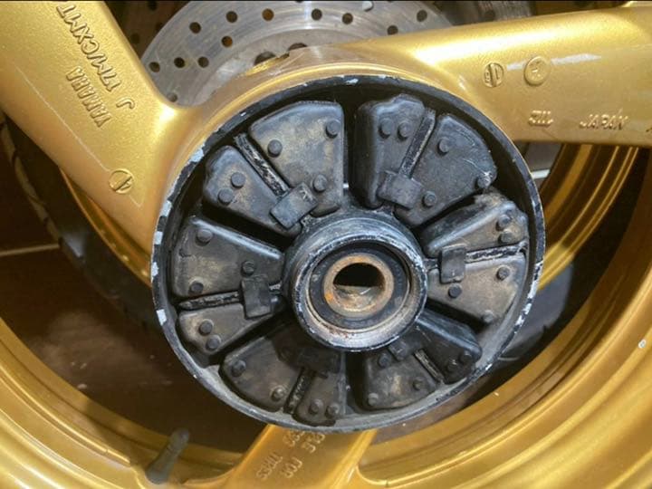 XJR400前後ホイールセット