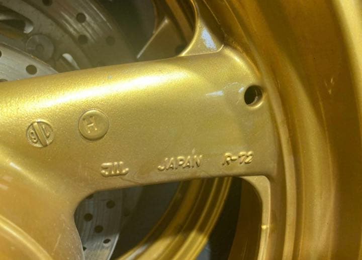 XJR400前後ホイールセット