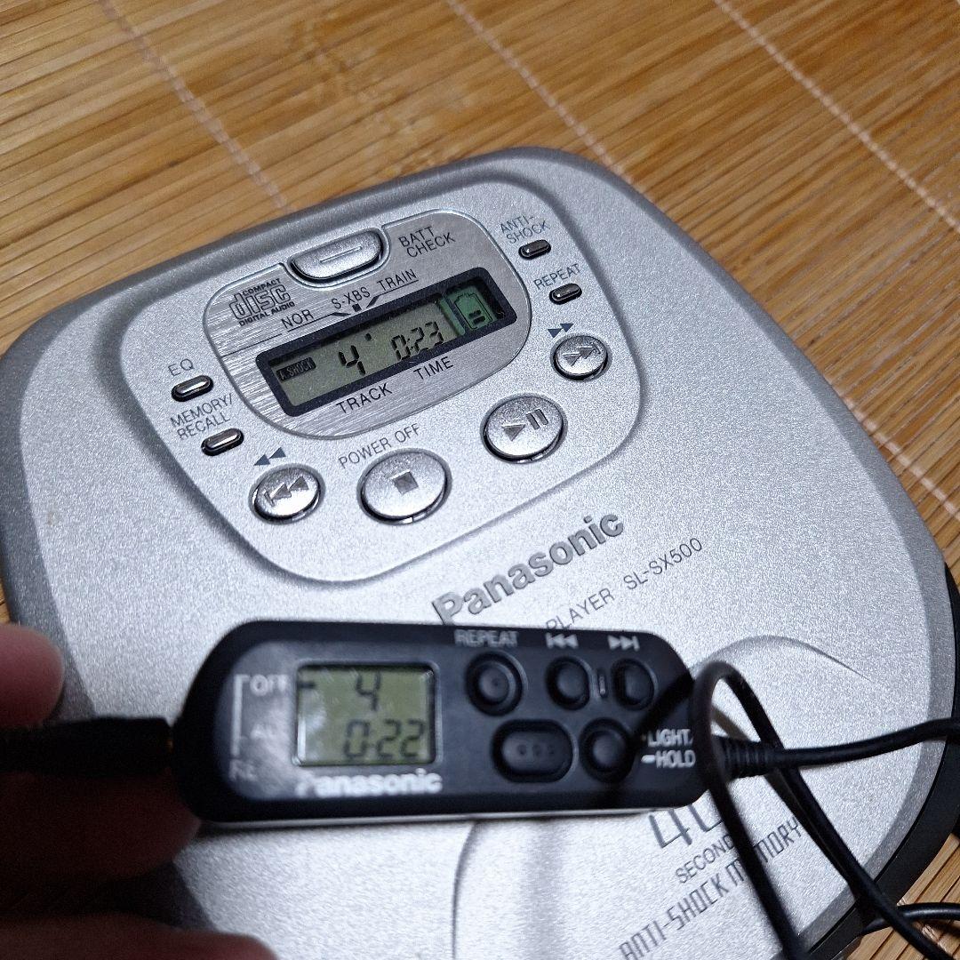 Panasonic CDプレーヤー SL-SX500 美品、動作品