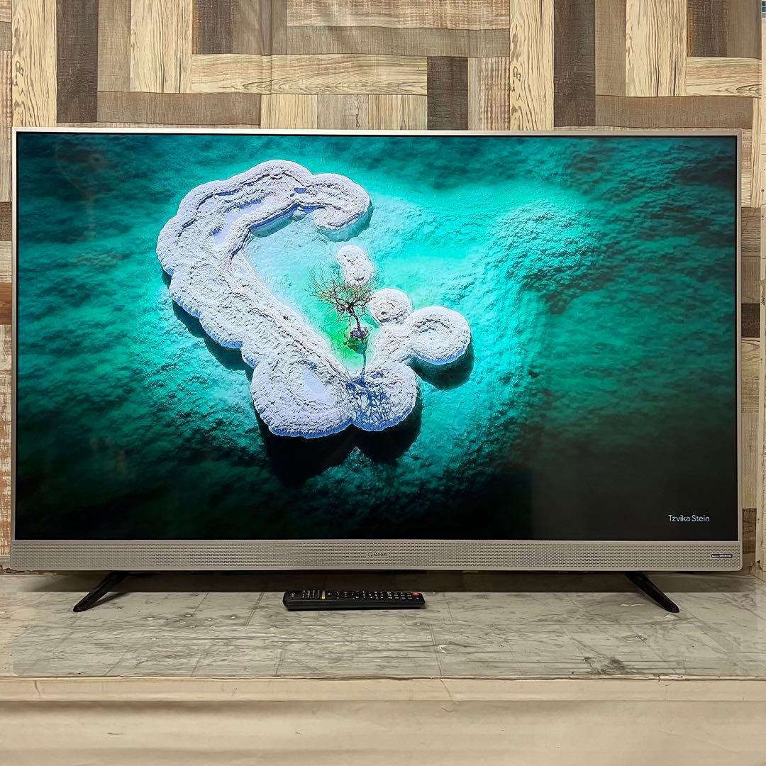 マサマサ さん専用Qriom55V型4K液晶テレビ高音質ONKYOスピーカー外付