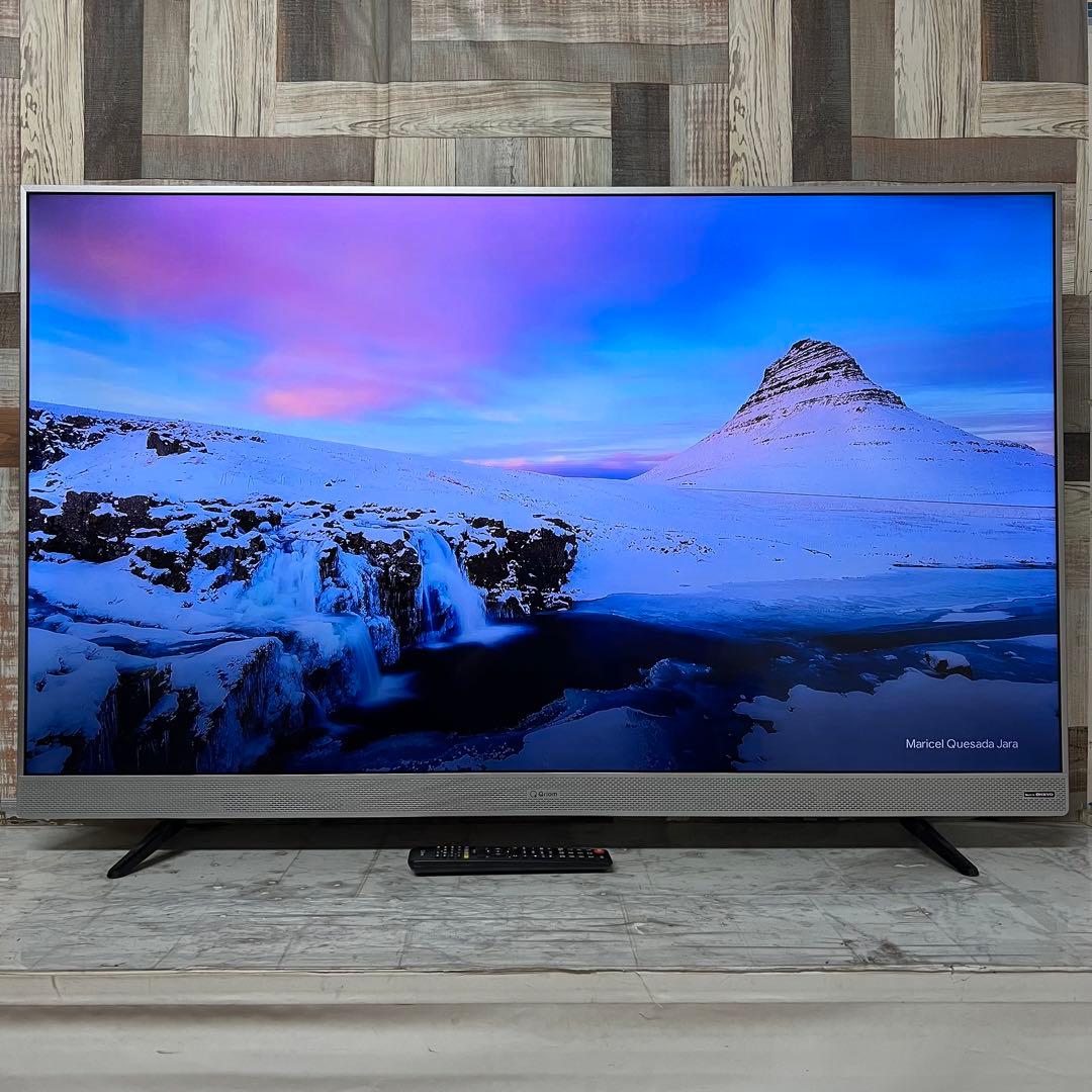 マサマサ さん専用Qriom55V型4K液晶テレビ高音質ONKYOスピーカー外付