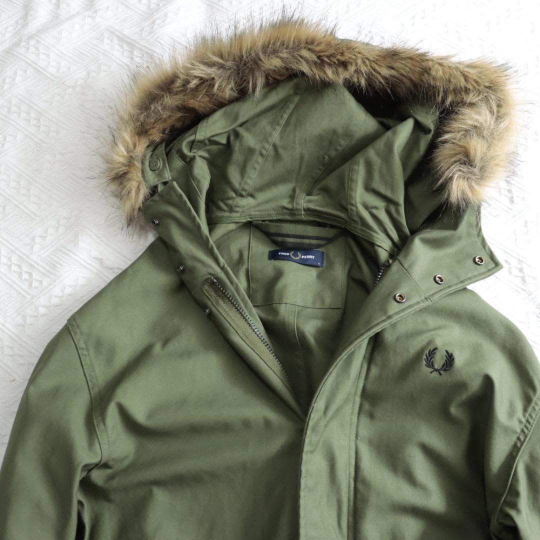 FRED PERRY フレッドペリー　モッズコート　フィッシュテール　カーキ