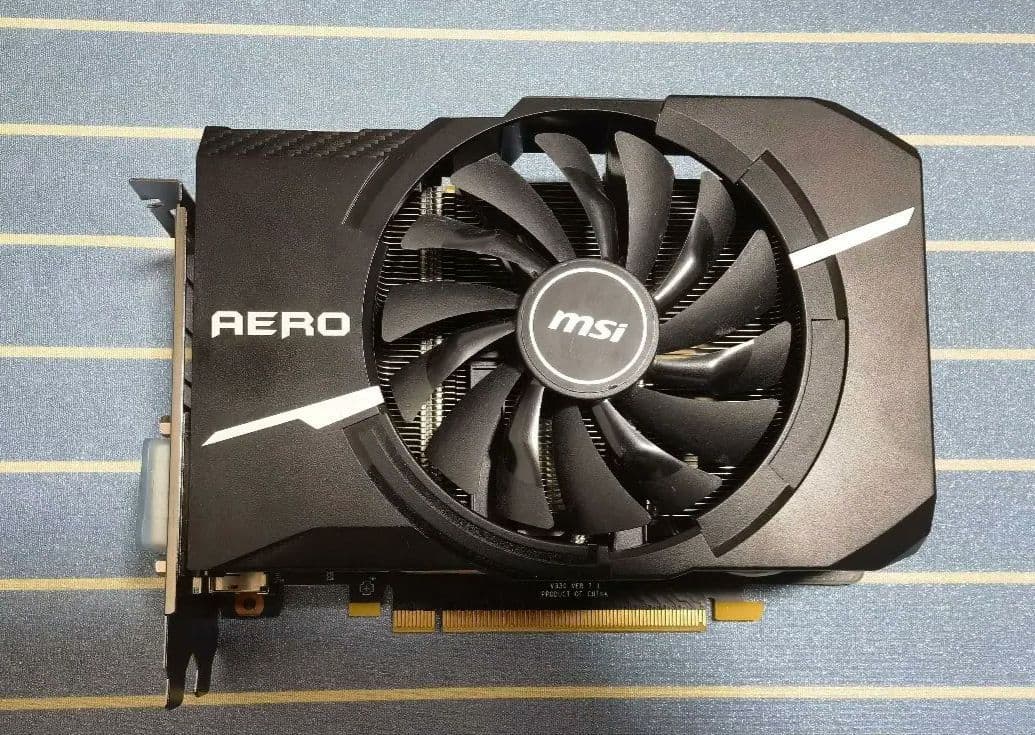 【動作確認済み】NVIDIA GTX 1070 MSI AERO