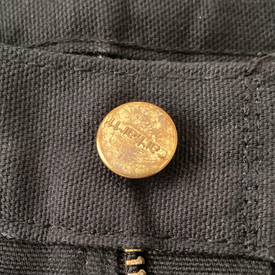 Carhartt US ダブルニーパンツ ブラック 30インチ/B01/米国製