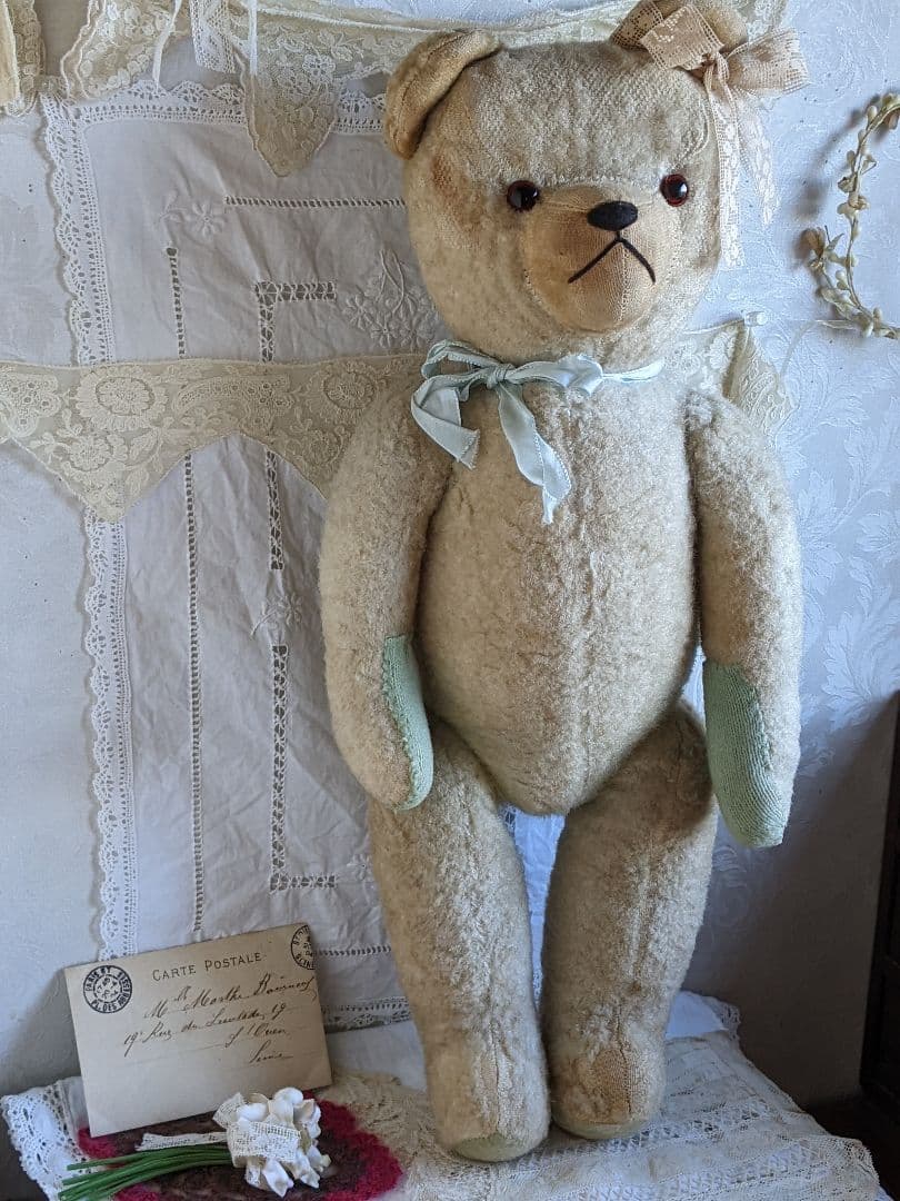 【f】アンティークベア　アンティークテディベア　ドイツ