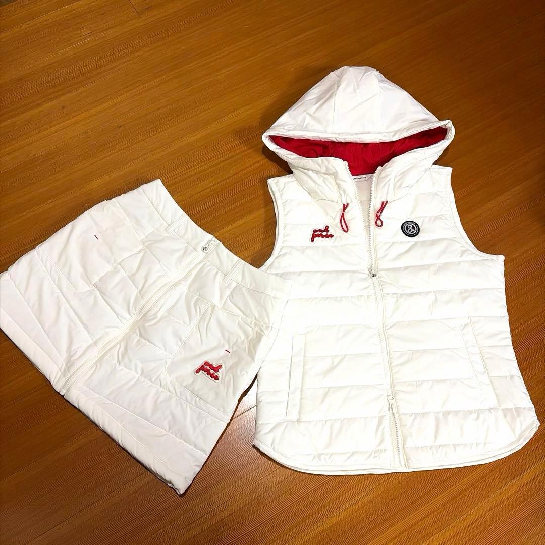 専用　♥︎アンパスィ♥︎ 中綿ベスト＆中綿スカートセット サイズＭ