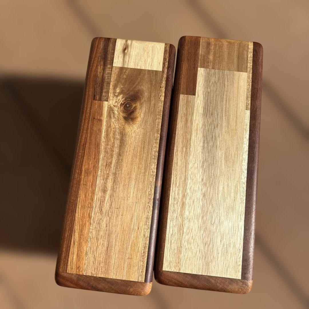 木製コンパクトスピーカー2個セット