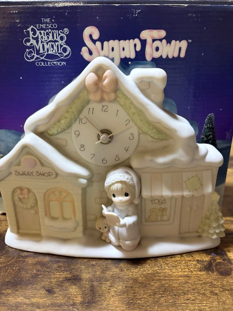 【ゆうき】プレシャスモーメントSugar Town 置時計他3セット