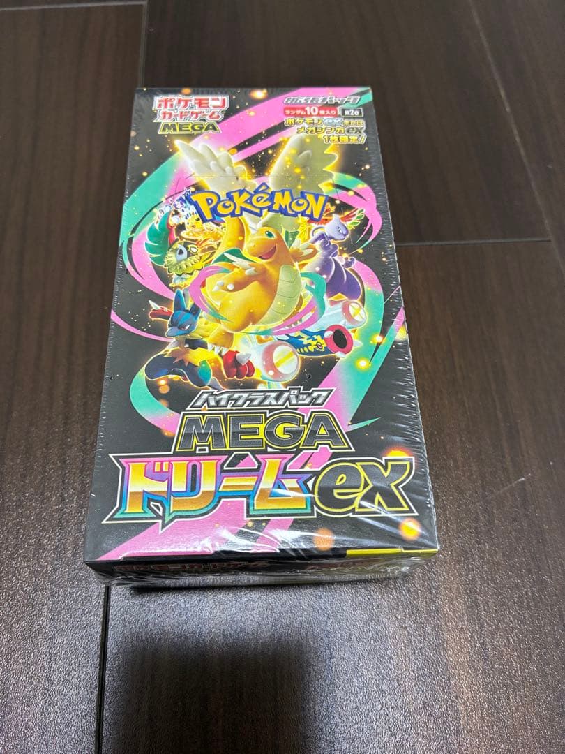 ポケモンカードゲーム MEGAドリームEX 未開封　シュリンク付き