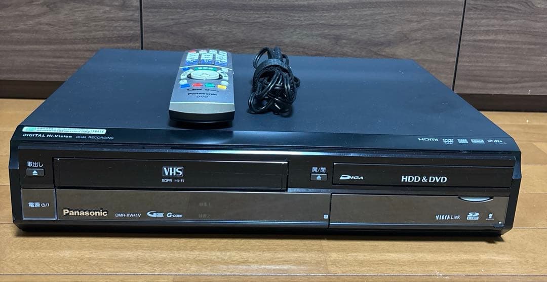 Panasonic DMR-XW41V HDD&DVDレコーダー