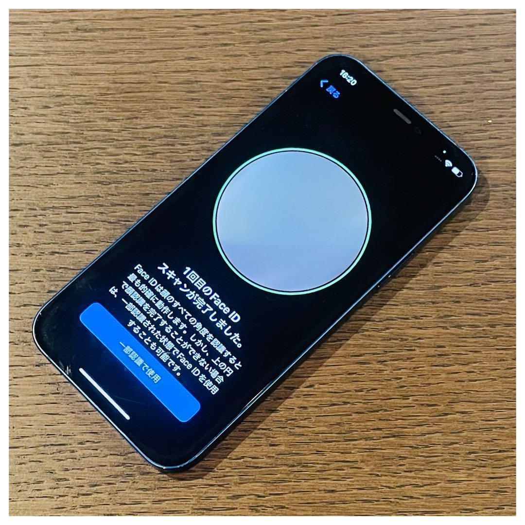 【美品】iPhone12 本体 ブルー 64GB SIMフリー 本体 動作確認済