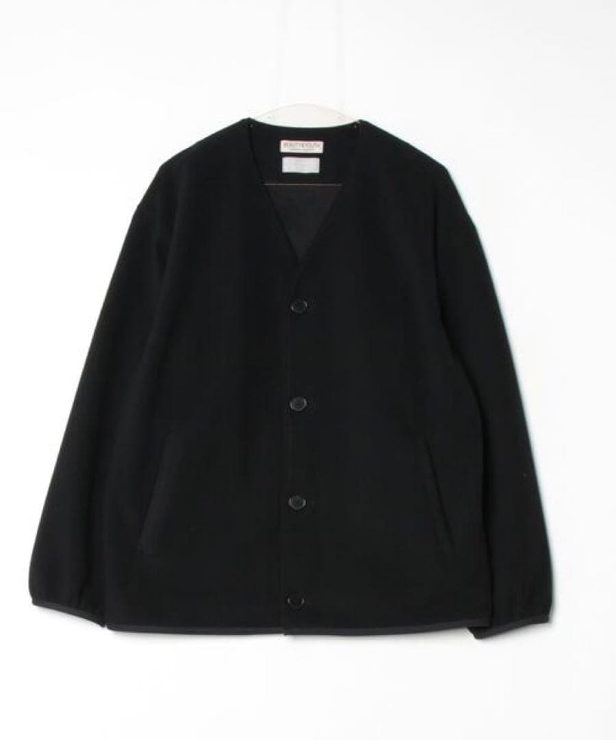 beauty＆youth エアロフリース アウターカーディガン