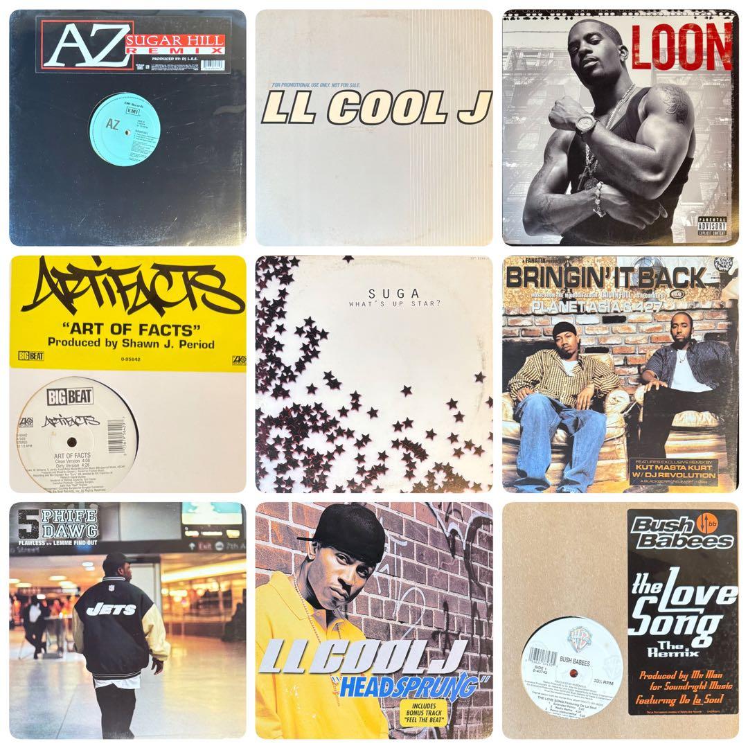 90年台HIPHOPクラシックレコード 45枚セット 送料込み