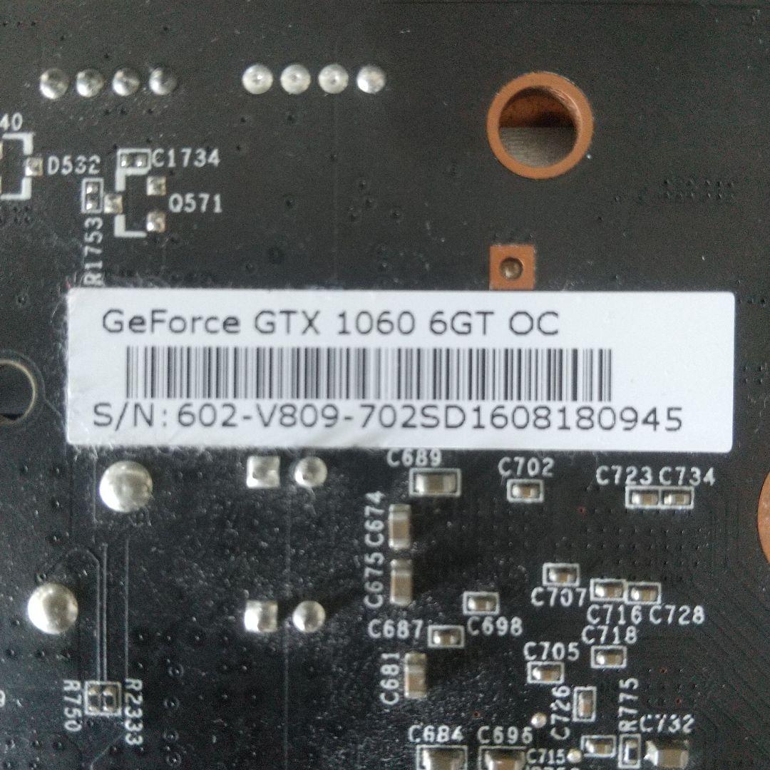 GTX1060 6GB MSI グラフィックボード