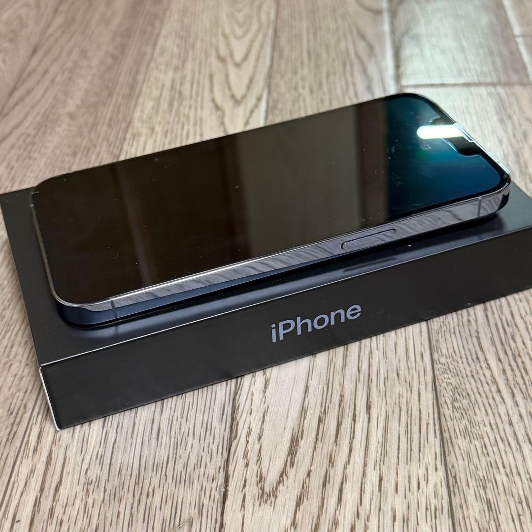 【美品】SIMフリー iPhone 13Pro 128GB シエラブルー