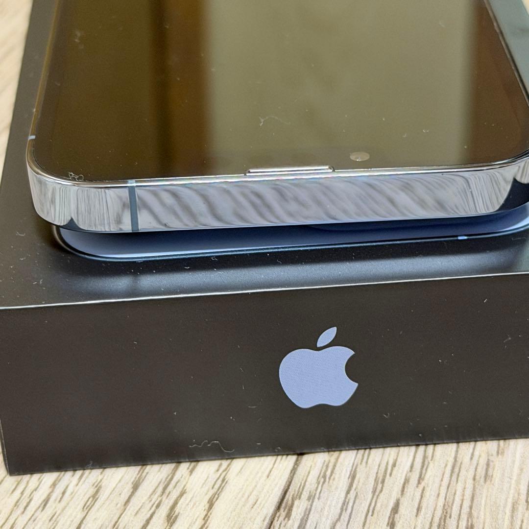 【美品】SIMフリー iPhone 13Pro 128GB シエラブルー
