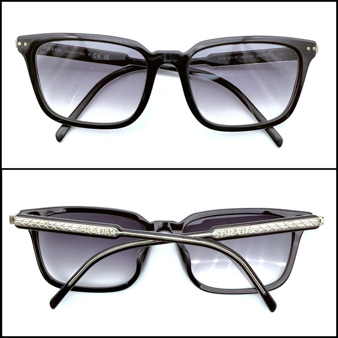 【美品】PRADA プラダ　ウェリントン　サングラス　ユニセックス　三角