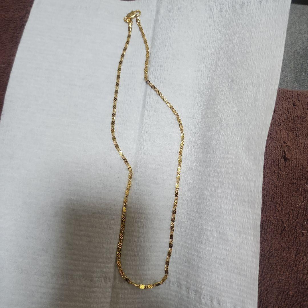 ツイストチェーン ネックレス 18K