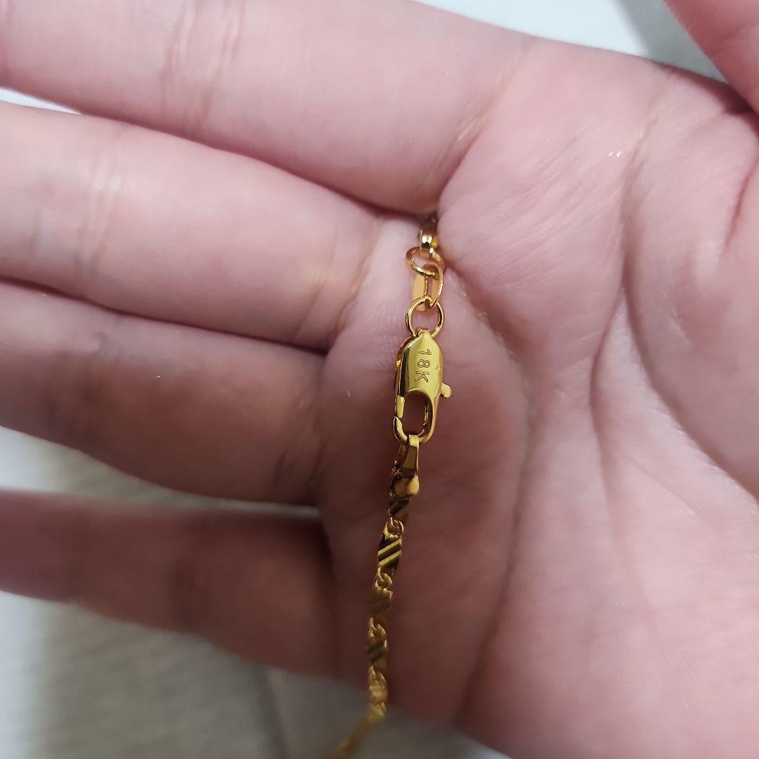 ツイストチェーン ネックレス 18K