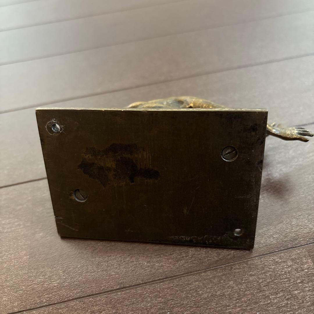 ビンテージ　デビル　悪魔　真鍮　ブラス　ブロンズ　置物