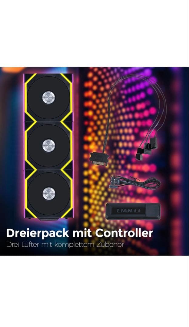 Lian Li UNI FAN RS SL Wireless 120 3ファン
