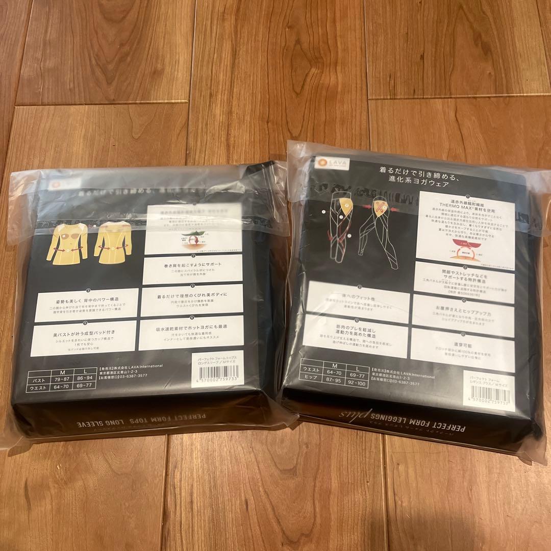 Rintosuru LAVAパーフェクトフォームトップス＆レギンスM