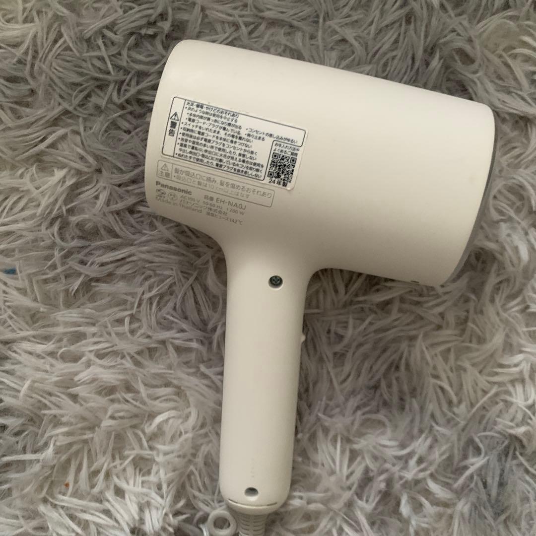 【訳あり】ナノケア ヘアドライヤー EH-NA0J ホワイト
