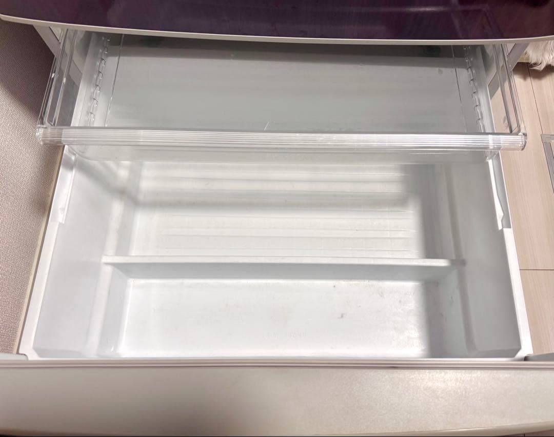 中古 パナソニック 6ドア 冷凍冷蔵庫 470L 木目調ブラウン 2012年製