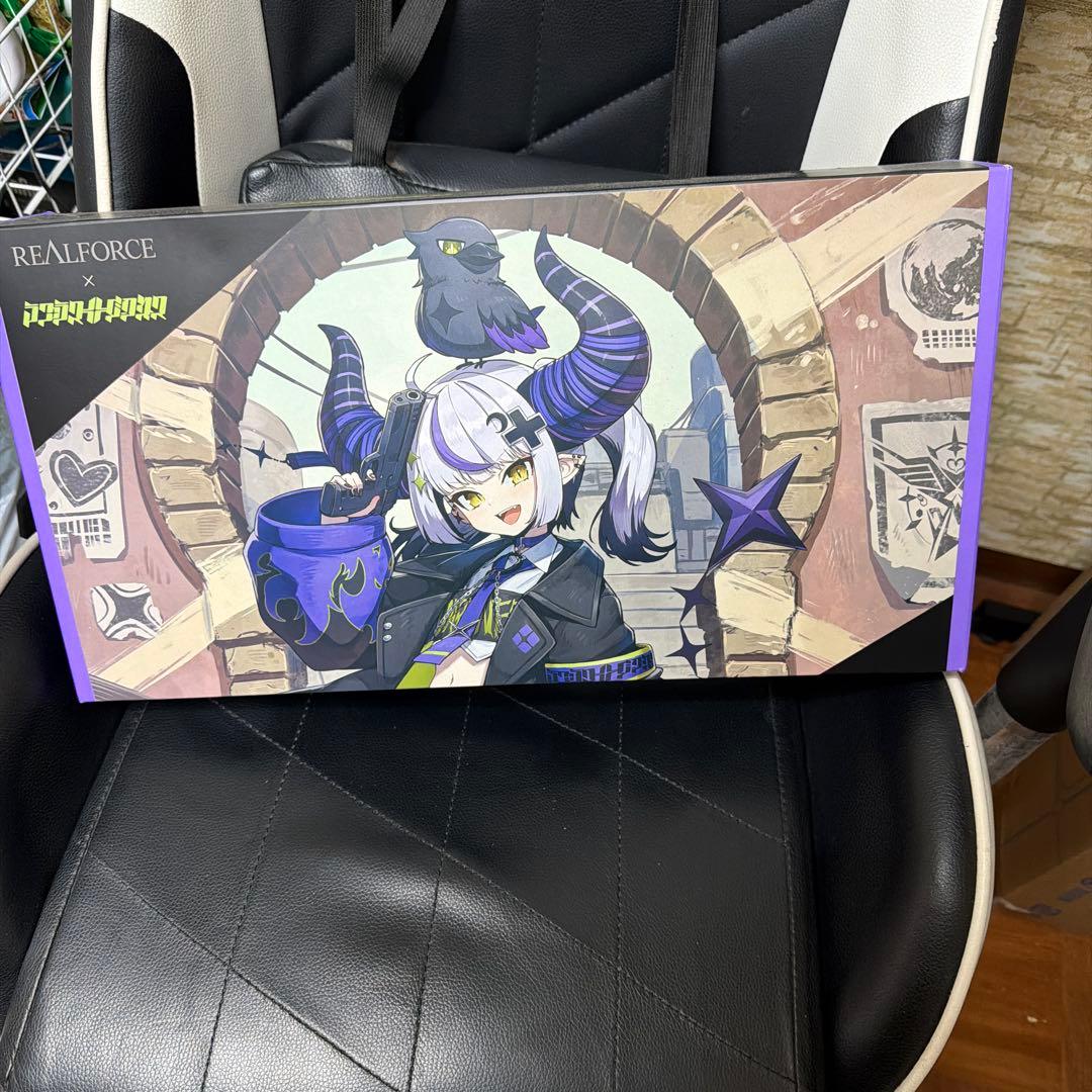 Realforce × hololive GX1 ラプラス・ダークネストレイナー