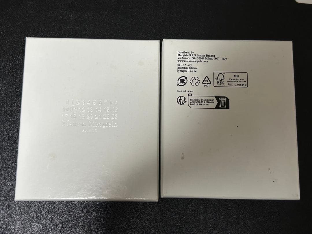 Maison Margiela 4ステッチ　キーリング　マルジェラ　キーホルダー