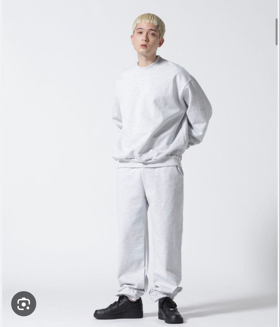 ロサンゼルスアパレルHeavy Fleece Crew Sweat セットアップ