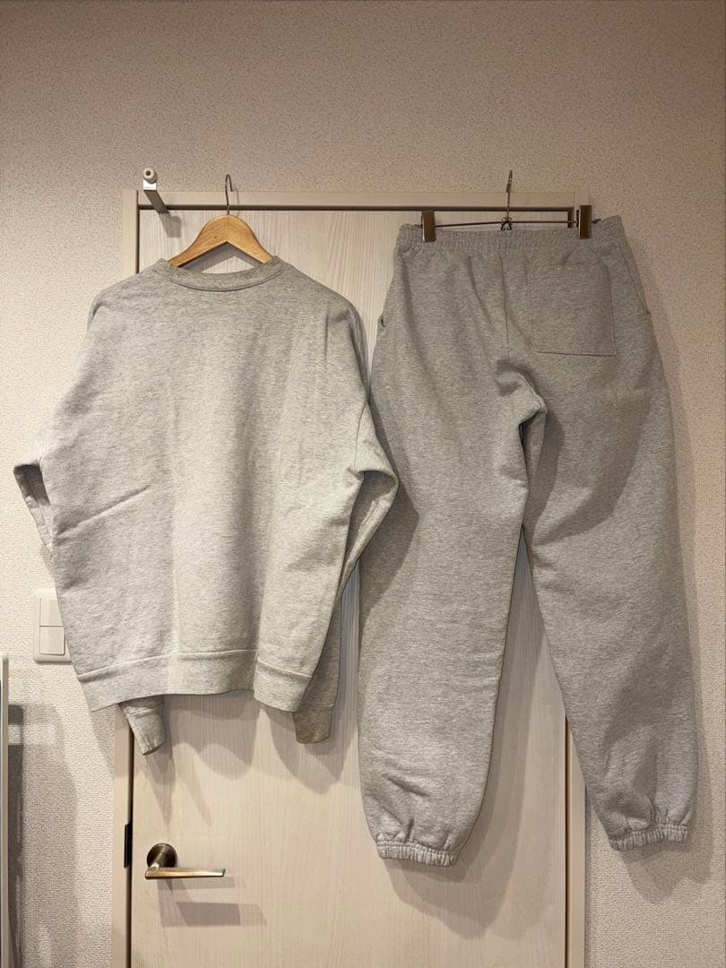 ロサンゼルスアパレルHeavy Fleece Crew Sweat セットアップ