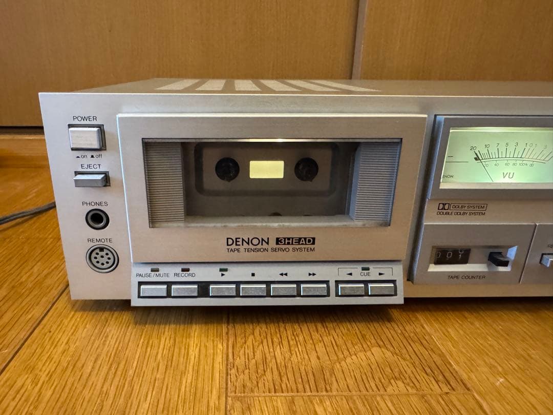 DENON DR-F2 カセットテープデッキ　カセットデッキ　テープデッキ