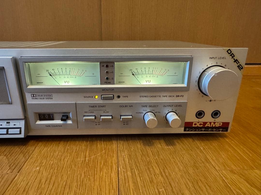 DENON DR-F2 カセットテープデッキ　カセットデッキ　テープデッキ