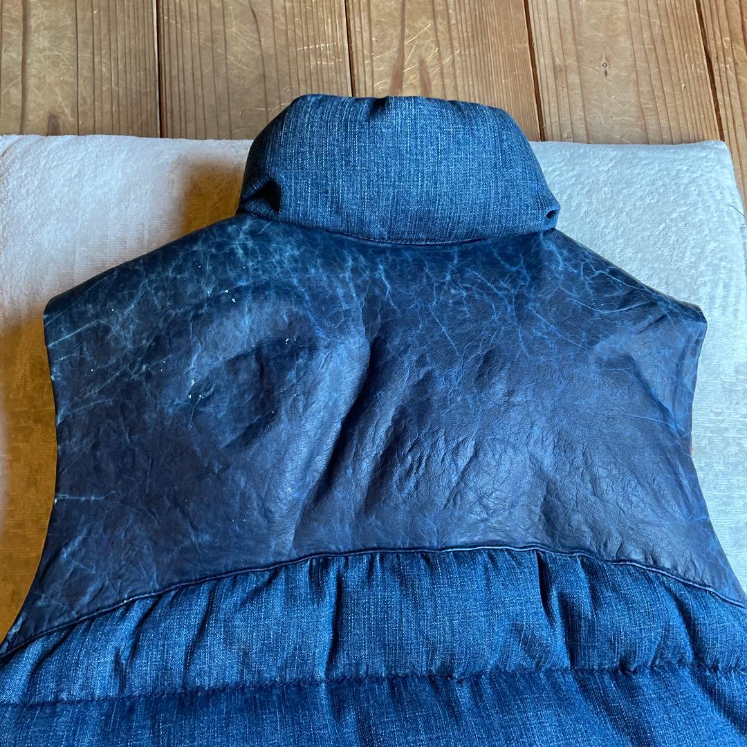 REMI RELIEF×BEAMS PLUS Denim Down Vest