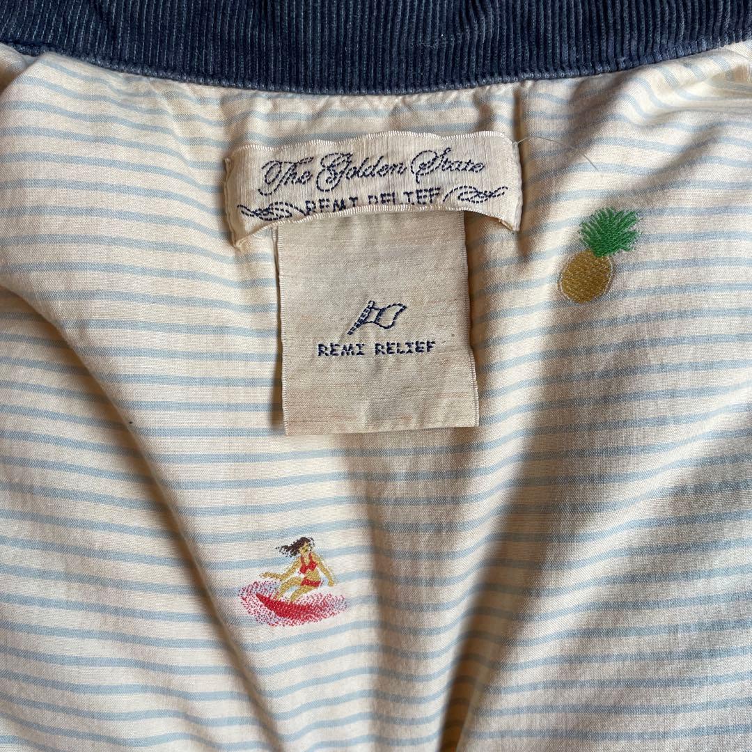 REMI RELIEF×BEAMS PLUS Denim Down Vest