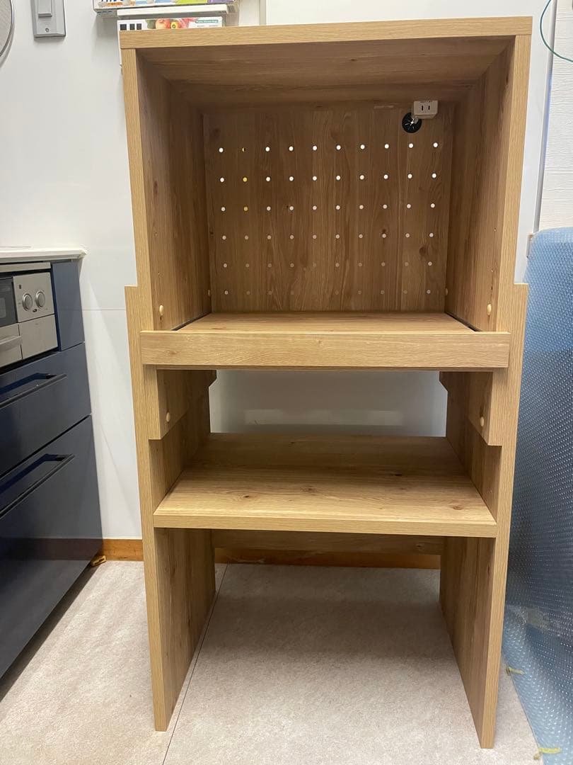 レンジ台、レンジラック、家電収納【完成品】