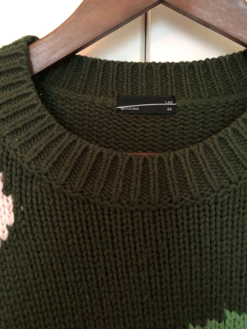 トップス LAD MUSICIAN CREW NECK PULLOVER