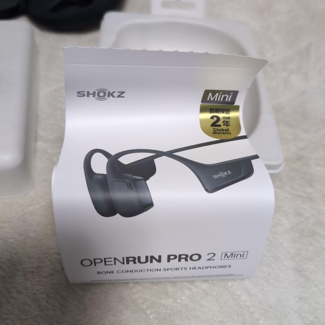 最終価格SHOKZ OPENRUN PRO2 mini ブラック