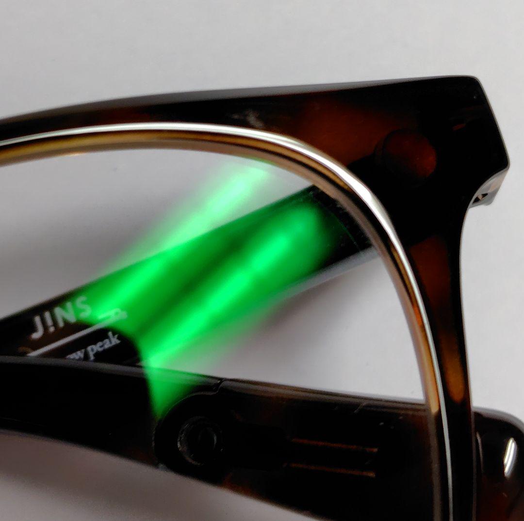 JINS× peak サングラス ブラウンフレーム