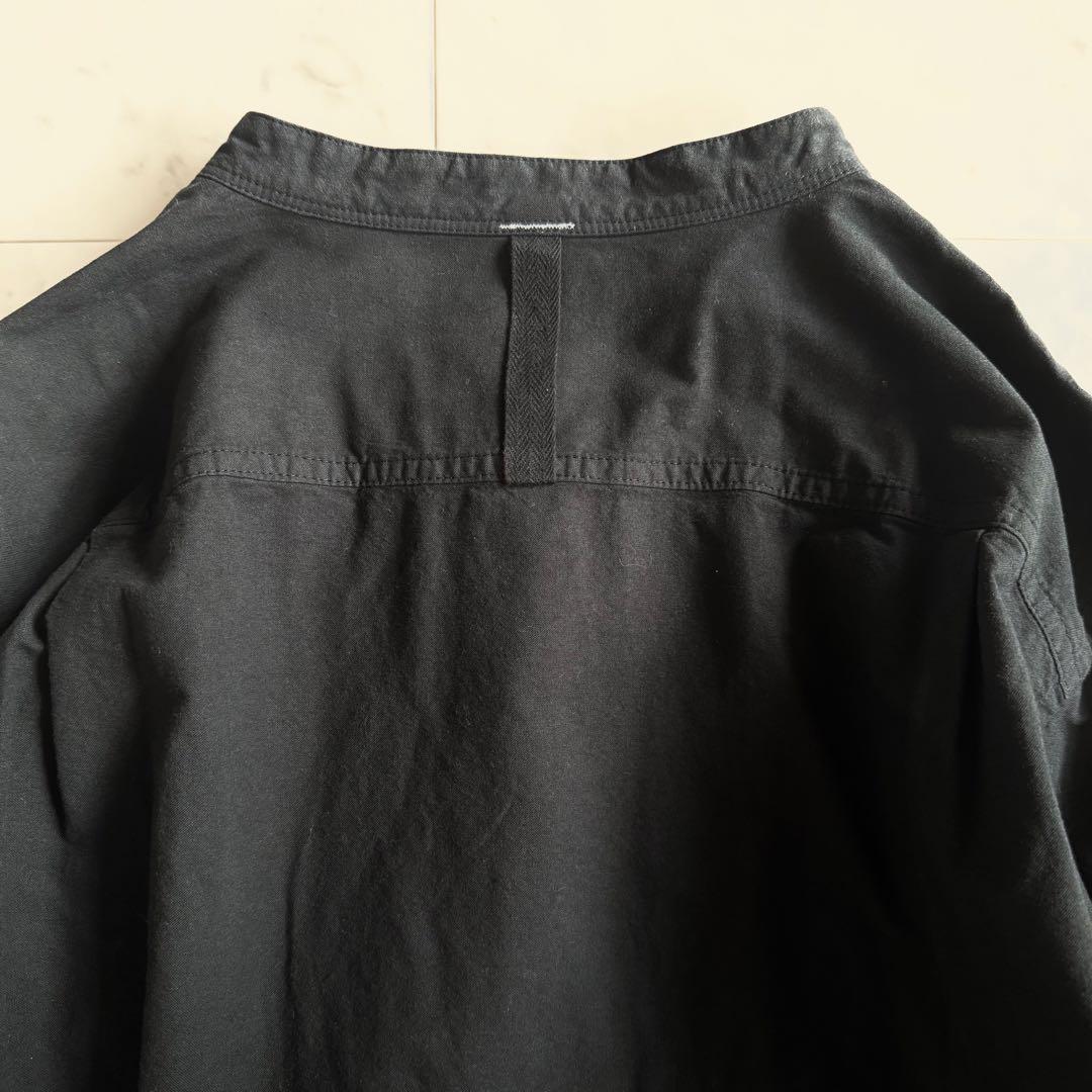 MHL. マーガレットハウエル　コットン100 　洗える　長袖シャツワンピース